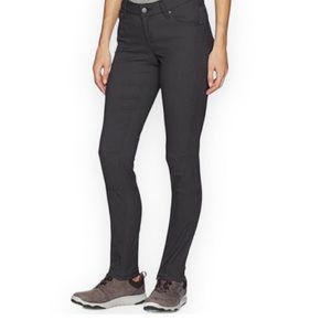 Prana Jenna Dark Gray Moto Pants Size 6